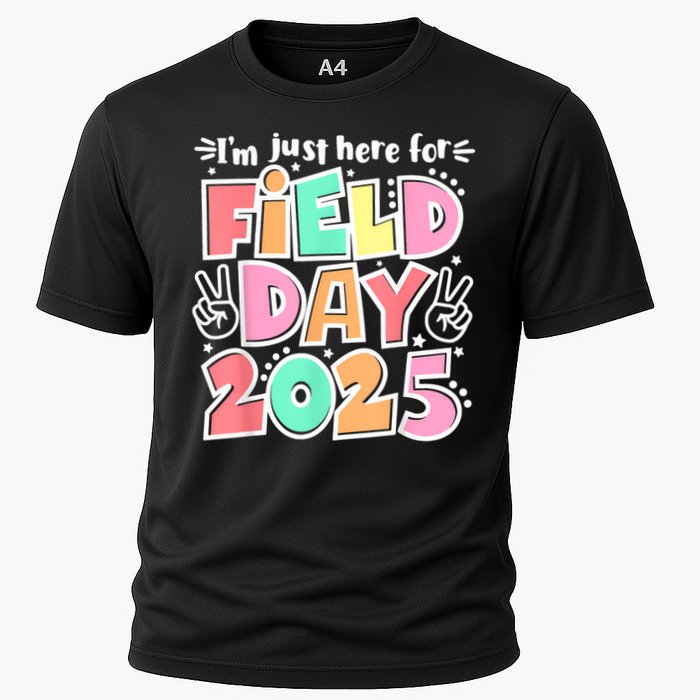 I'm Just Here For Field Day 2025 For  Field Day Orange Performance Shirt