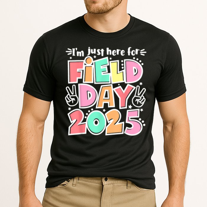 I'm Just Here For Field Day 2025 For  Field Day Orange Performance Shirt