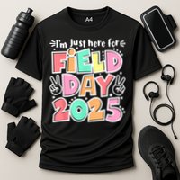 I'm Just Here For Field Day 2025 For  Field Day Orange Performance Shirt