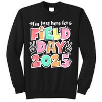 I'm Just Here For Field Day 2025 For  Field Day Orange Sweatshirt