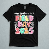 I'm Just Here For Field Day 2025 For  Field Day Orange T-Shirt