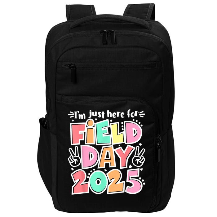 I'm Just Here For Field Day 2025 For  Field Day Orange Impact Tech Backpack