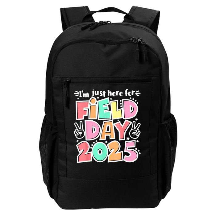 I'm Just Here For Field Day 2025 For  Field Day Orange Backpack