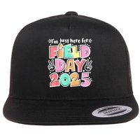 I'm Just Here For Field Day 2025 For  Field Day Orange Flatbill Hat