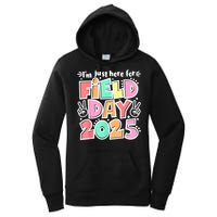 I'm Just Here For Field Day 2025 For  Field Day Orange Women's Pullover Hoodie