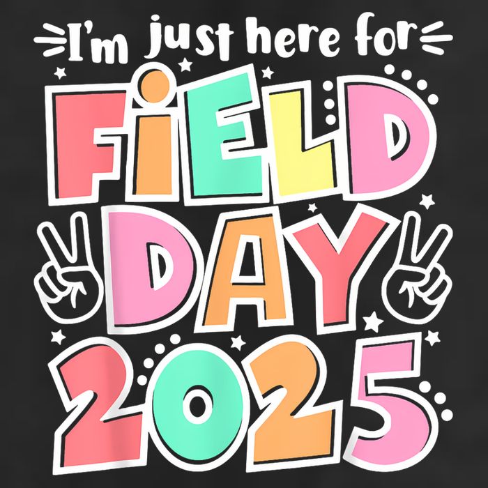 I'm Just Here For Field Day 2025 For  Field Day Orange 25L Jumbo Tote