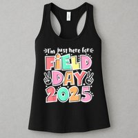 I'm Just Here For Field Day 2025 For  Field Day Orange Womens Tank Top