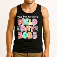 I'm Just Here For Field Day 2025 For  Field Day Orange Tank Top
