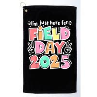 I'm Just Here For Field Day 2025 For  Field Day Orange Golf Towel