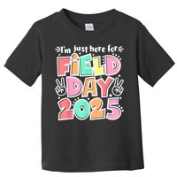 I'm Just Here For Field Day 2025 For  Field Day Orange Toddler T-Shirt