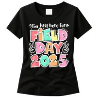 I'm Just Here For Field Day 2025 For  Field Day Orange Womens T-Shirt
