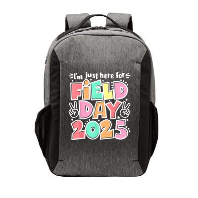 I'm Just Here For Field Day 2025 For  Field Day Orange Vector Backpack