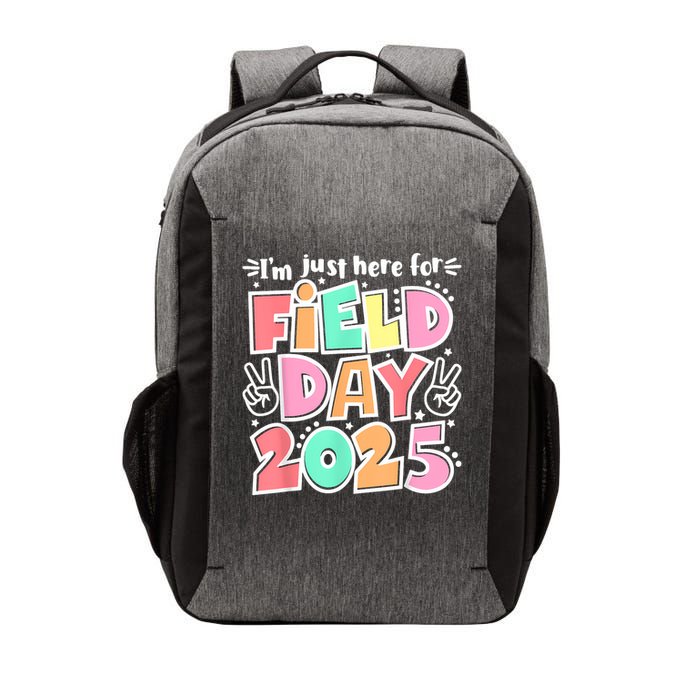I'm Just Here For Field Day 2025 For  Field Day Orange Vector Backpack