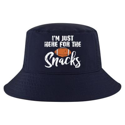 I'm Just Here For The Snacks Funny Fantasy Football League Cool Comfort Performance Bucket Hat