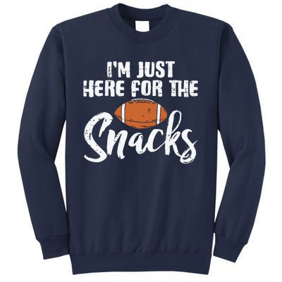 I'm Just Here For The Snacks Funny Fantasy Football League Sweatshirt