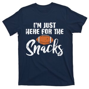 I'm Just Here For The Snacks Funny Fantasy Football League T-Shirt