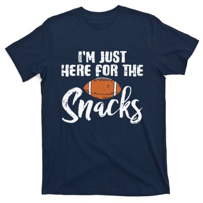 I'm Just Here For The Snacks Funny Fantasy Football League T-Shirt