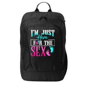 Im Just Here For The Sex City Backpack