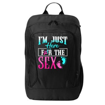 Im Just Here For The Sex City Backpack