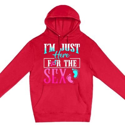 Im Just Here For The Sex Premium Pullover Hoodie