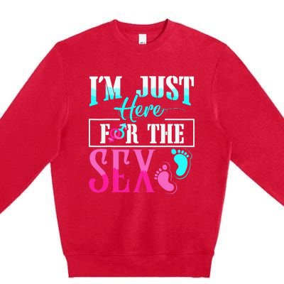 Im Just Here For The Sex Premium Crewneck Sweatshirt