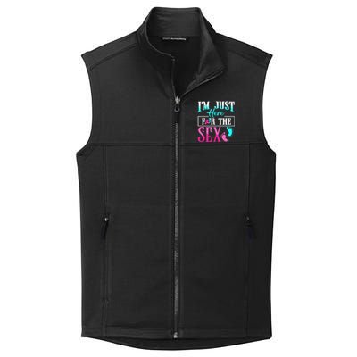 Im Just Here For The Sex Collective Smooth Fleece Vest