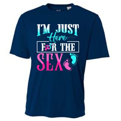 Im Just Here For The Sex Cooling Performance Crew T-Shirt