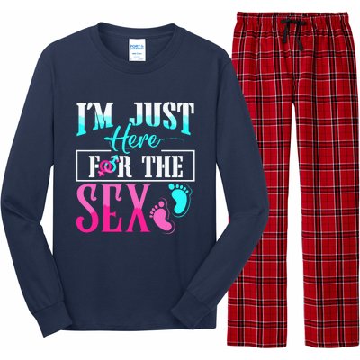 Im Just Here For The Sex Long Sleeve Pajama Set