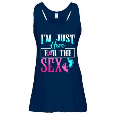 Im Just Here For The Sex Ladies Essential Flowy Tank