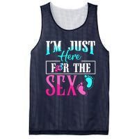 Im Just Here For The Sex Mesh Reversible Basketball Jersey Tank