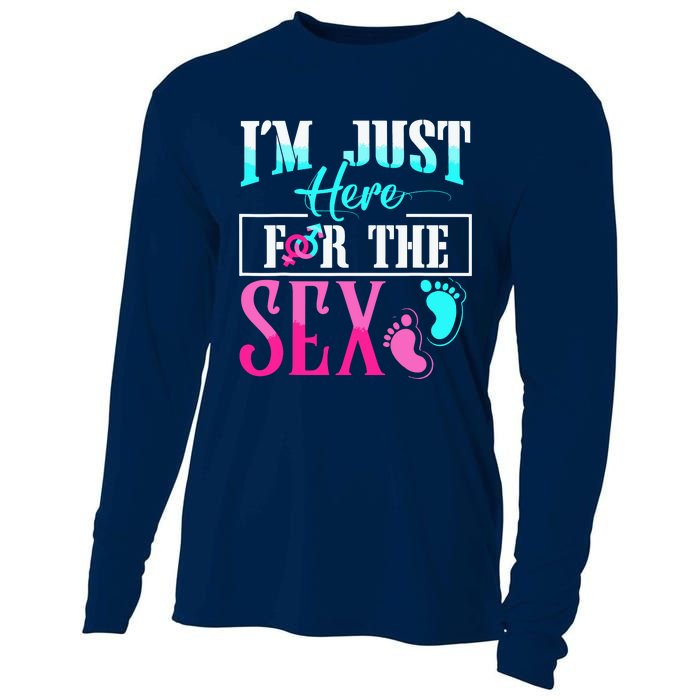 Im Just Here For The Sex Cooling Performance Long Sleeve Crew