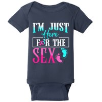 Im Just Here For The Sex Baby Bodysuit