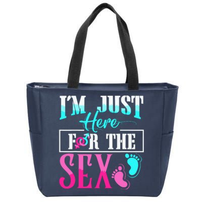 Im Just Here For The Sex Zip Tote Bag