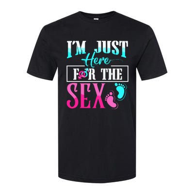 Im Just Here For The Sex Softstyle CVC T-Shirt