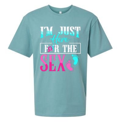 Im Just Here For The Sex Sueded Cloud Jersey T-Shirt