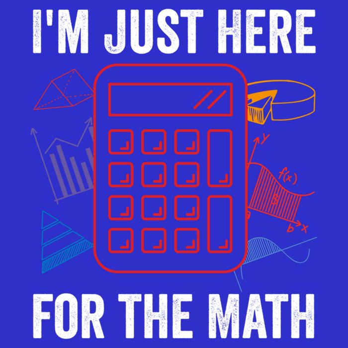 IM Just Here For The Math Funny Pi Day Nerd Math Geek Gift 16 in Basic Backpack