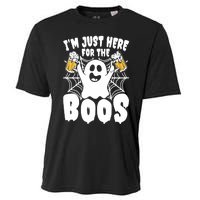 IM Just Here For The Boos Funny Halloween Cooling Performance Crew T-Shirt