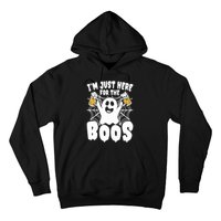 IM Just Here For The Boos Funny Halloween Hoodie