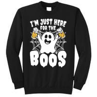 IM Just Here For The Boos Funny Halloween Sweatshirt