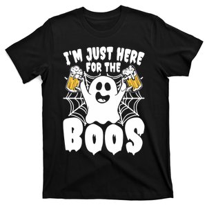 IM Just Here For The Boos Funny Halloween T-Shirt