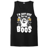 IM Just Here For The Boos Funny Halloween PosiCharge Competitor Tank