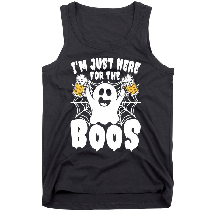 IM Just Here For The Boos Funny Halloween Tank Top