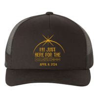 I’M Just Here For The Darkness April 8 2024 Yupoong Adult 5-Panel Trucker Hat