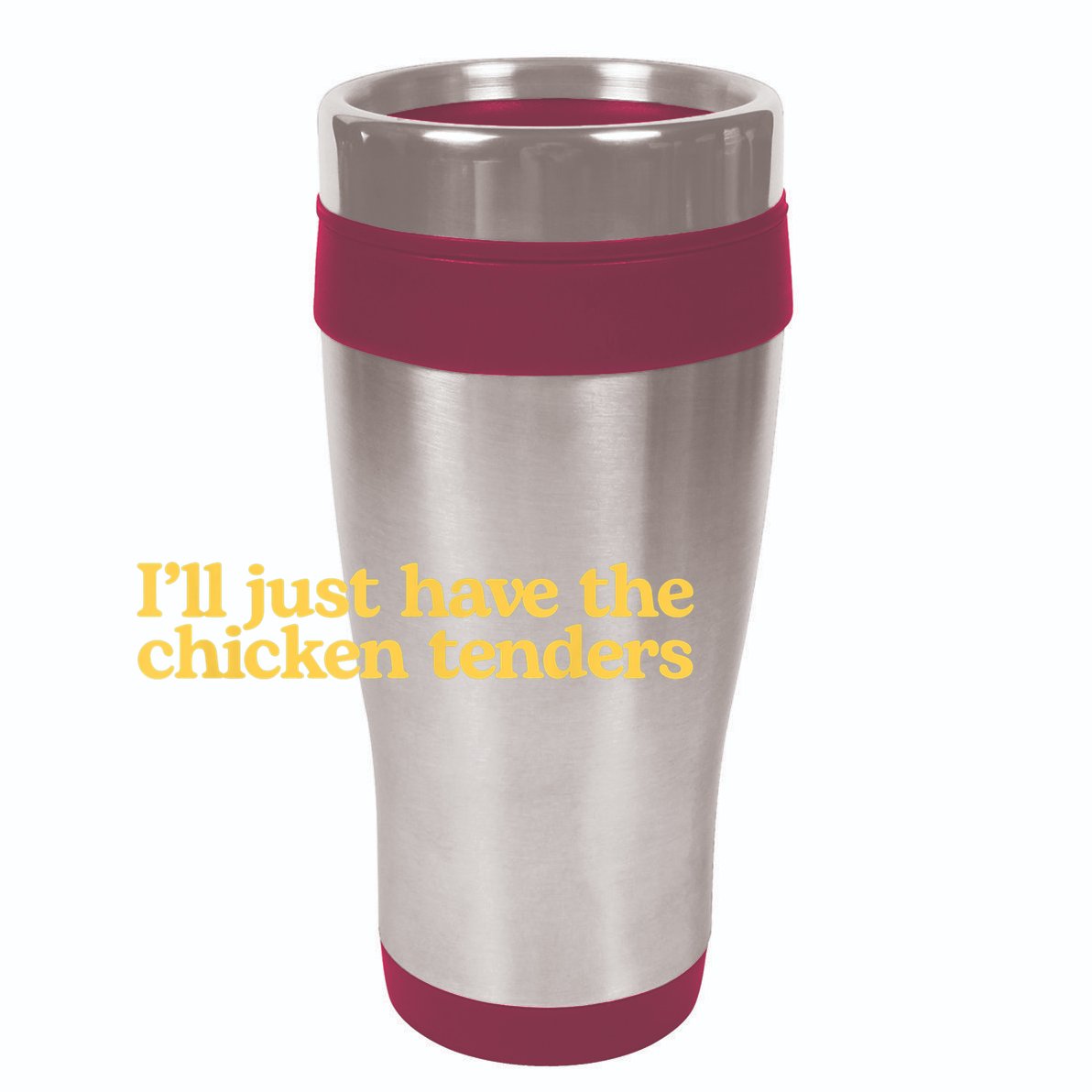 I'll Just Have The Chicken Tenders Funny 15oz Campfire Ceramic Mug