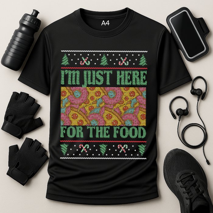 Im Just Here For The Food Gift Cooling Performance Crew T-Shirt