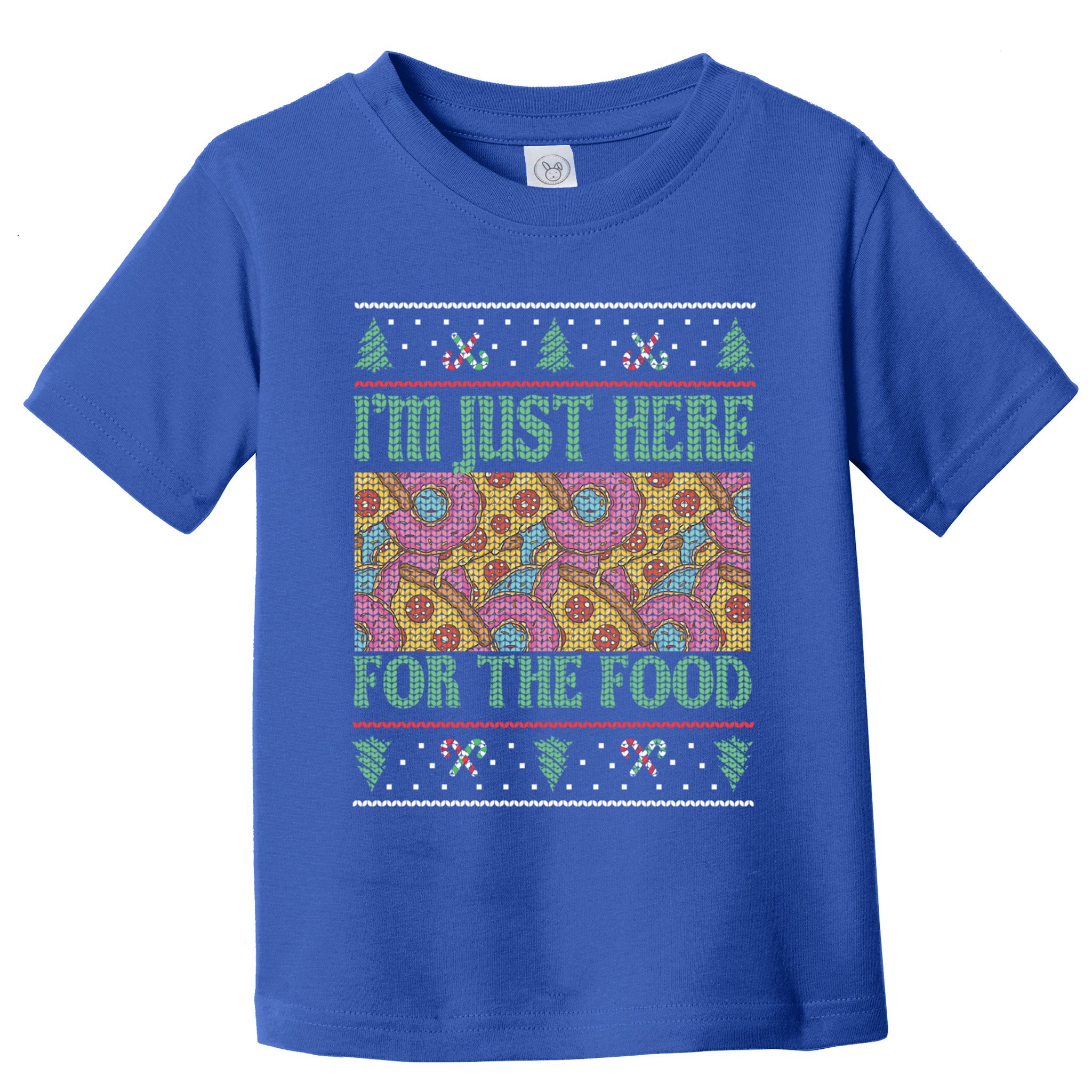 Im Just Here For The Food Gift Toddler T-Shirt