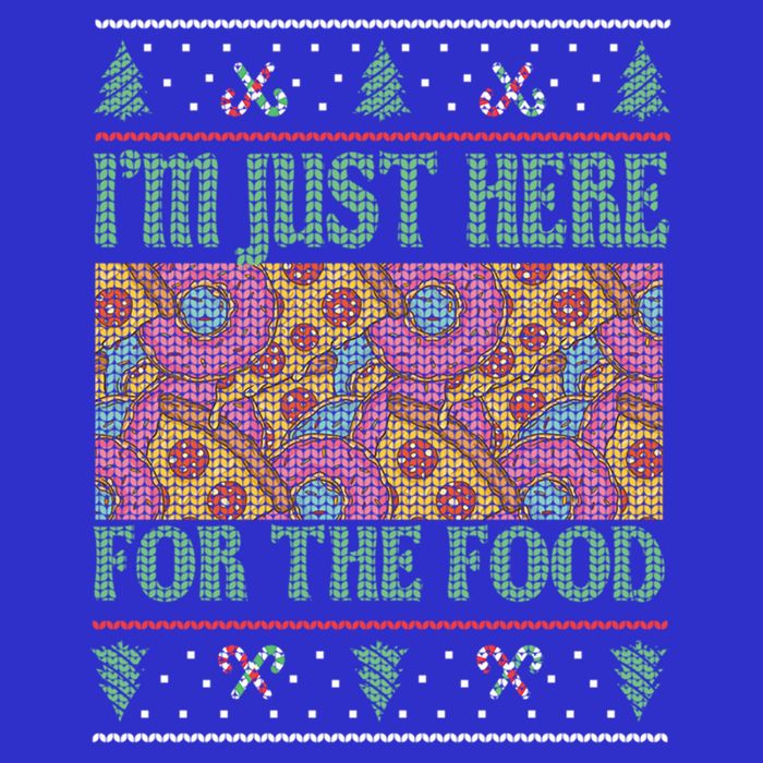 Im Just Here For The Food Gift Zip Tote Bag