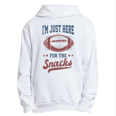 IM Just Here For The Snacks Funny Fantasy Football League Urban Pullover Hoodie