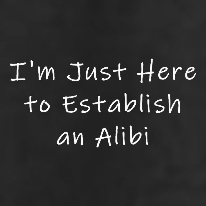 IM Just Here To Establish An Alibi Adult Drive Performance Visor