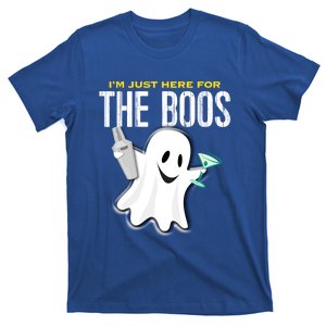 Im Just Here For The Boos Halloween Martini Shaker Gift T-Shirt